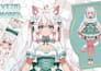 design your vtuber llive2d model rig in anime style free emote